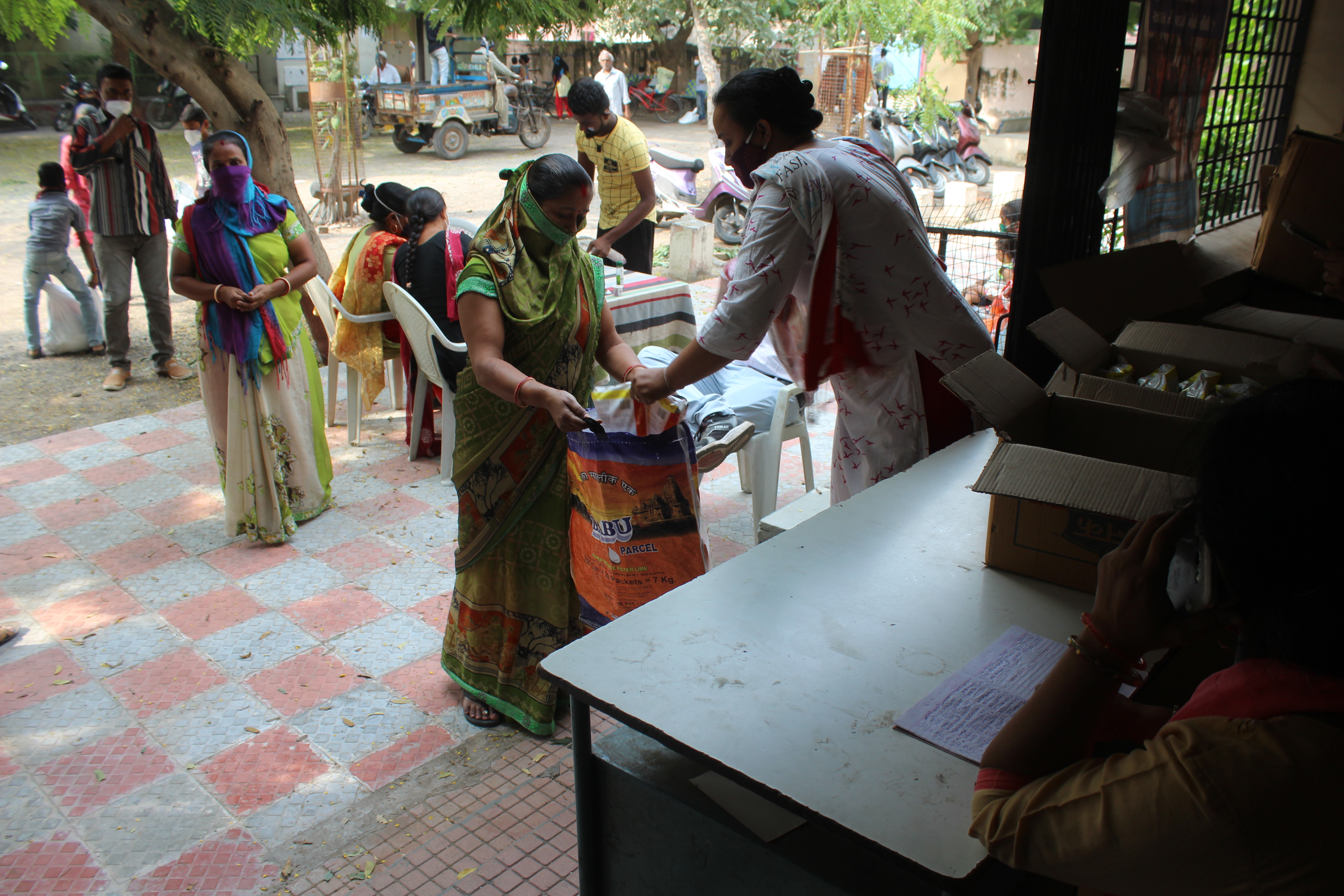 Corona Warriors Ration Kit Distribution