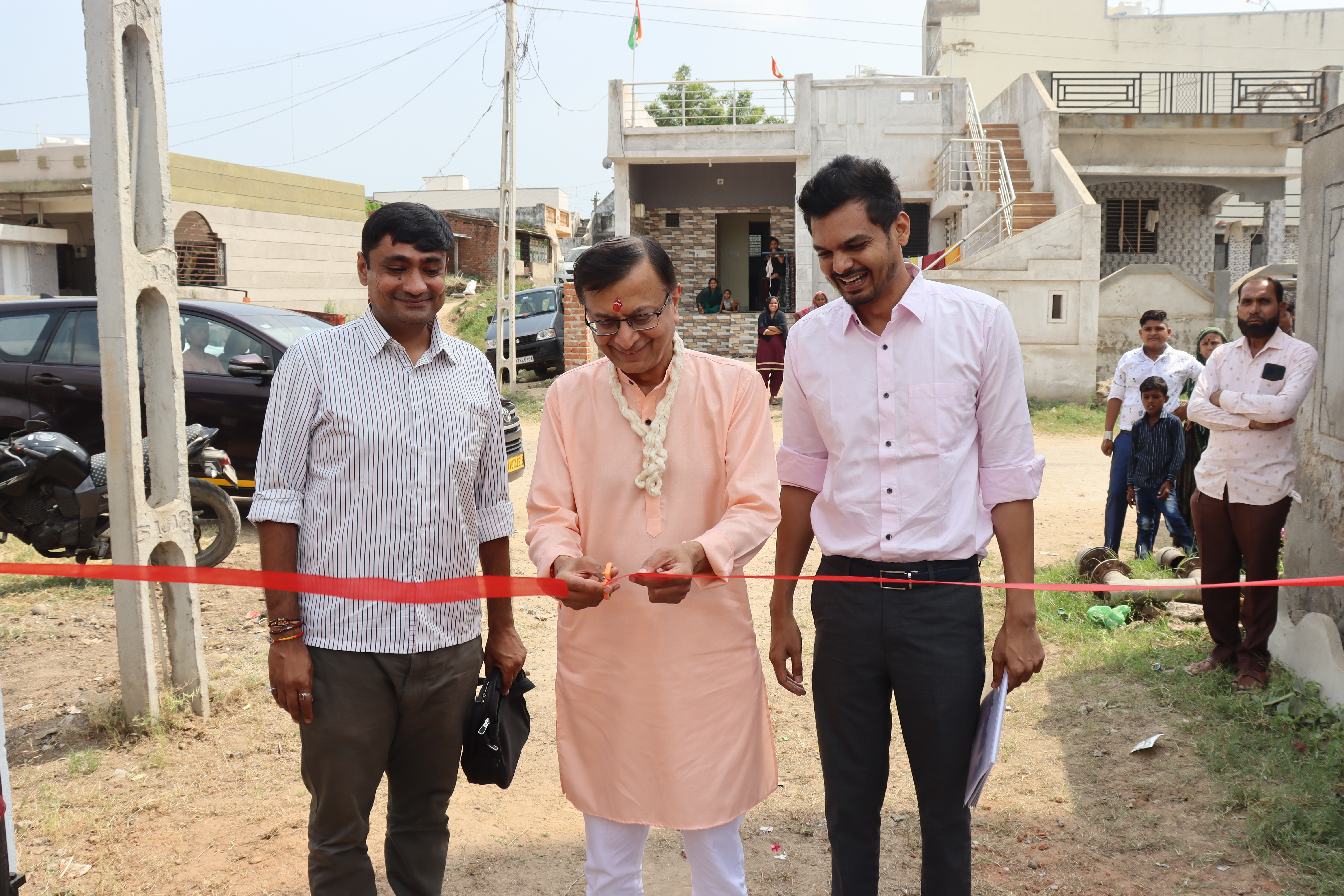 Inaugration of Anganwadi by Pradeep Uncle with Yuva Unstoppable